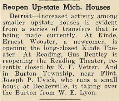 Reading Theatre - 1941 Article From James